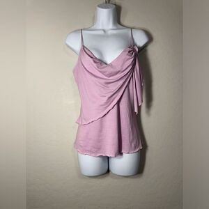 Diane Von Furstenberg Lorvette Whisical Lilac/Rose L Spaghetti Strap fairycore